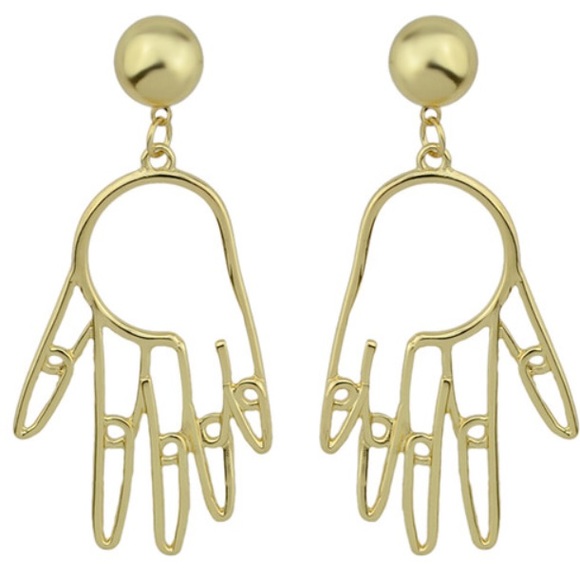 Hand Earrings - Picture 4 of 4